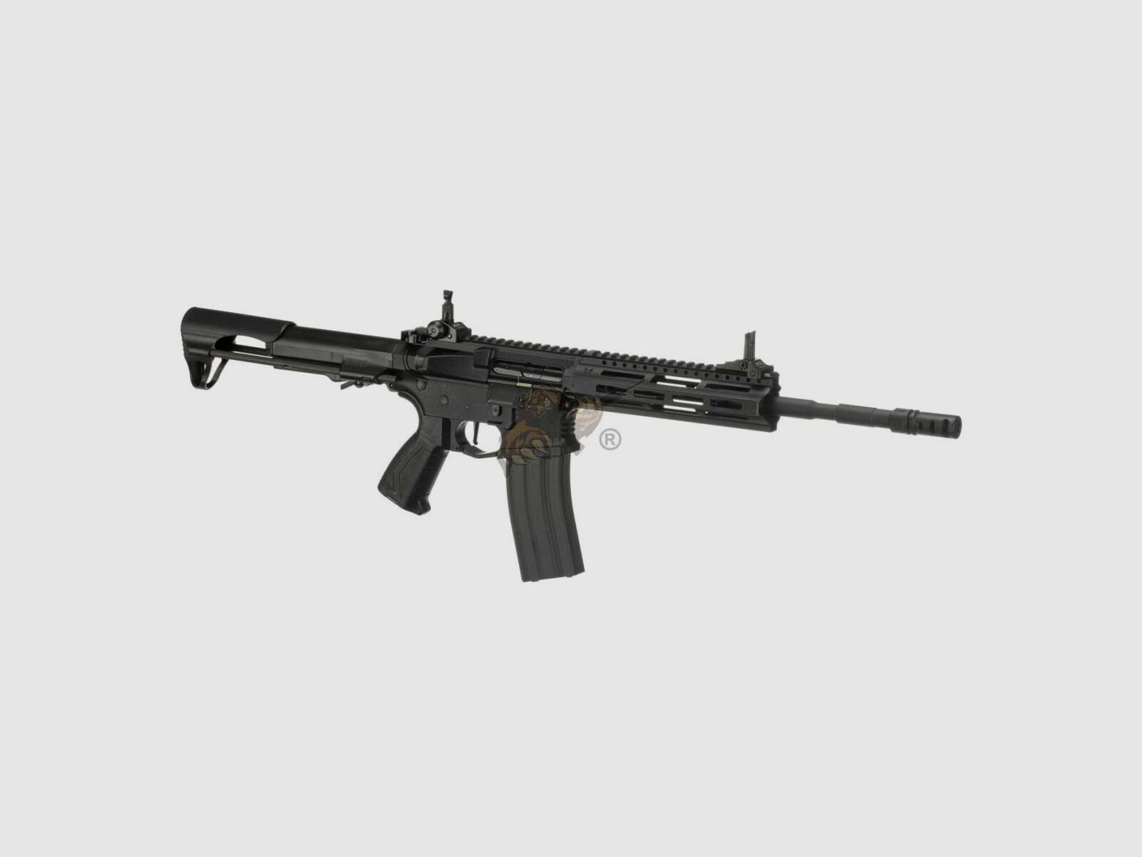 G&G CM16 Raider L 2.0E z ETU w czarnym Airsoft S-AEG wolny od 18