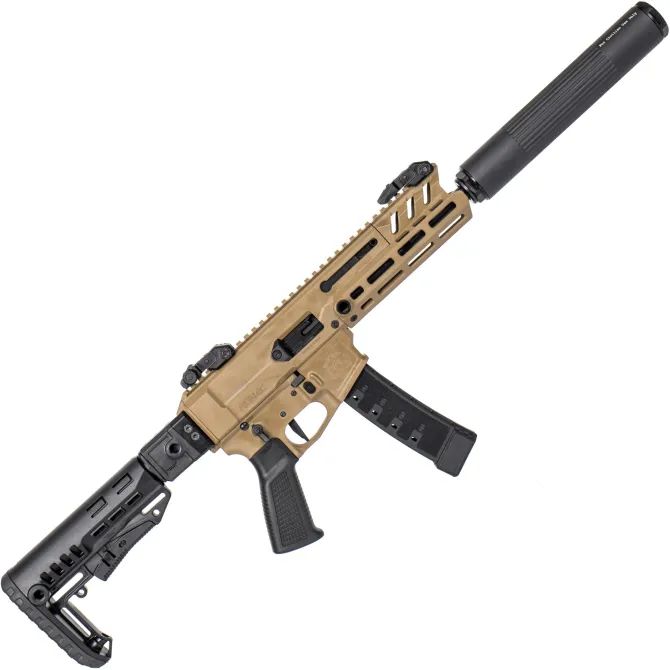 Huglu Mohac Maschinenpistole 8" – Kal. 9x19 – COYOTE