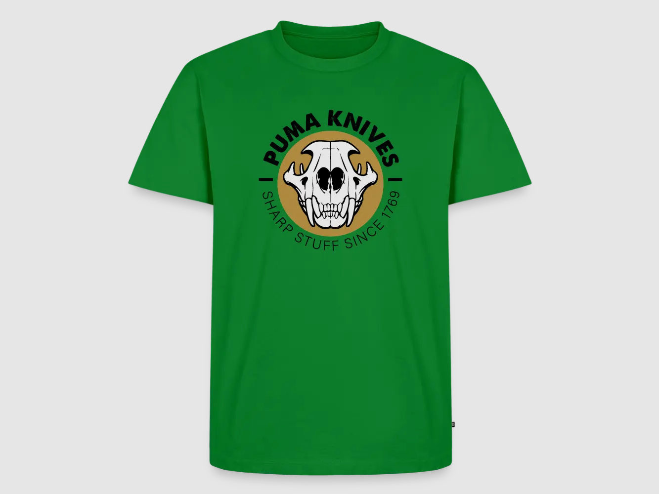 PUMA Men’s Premium T-Shirt "Skull Frontal Sharp Stuff"