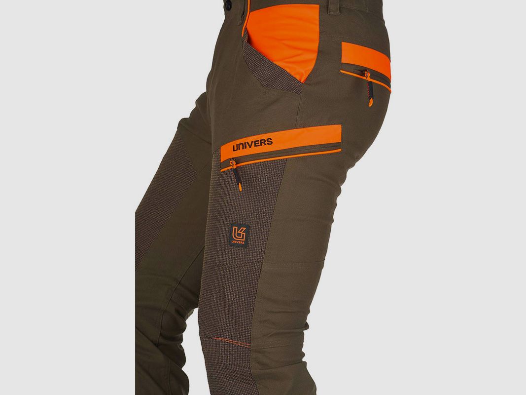 BROEKEN – UNIVERS – JACHT CANVAS TOP KEVLAR® Groen/Oranje, afbeelding 5 van 6