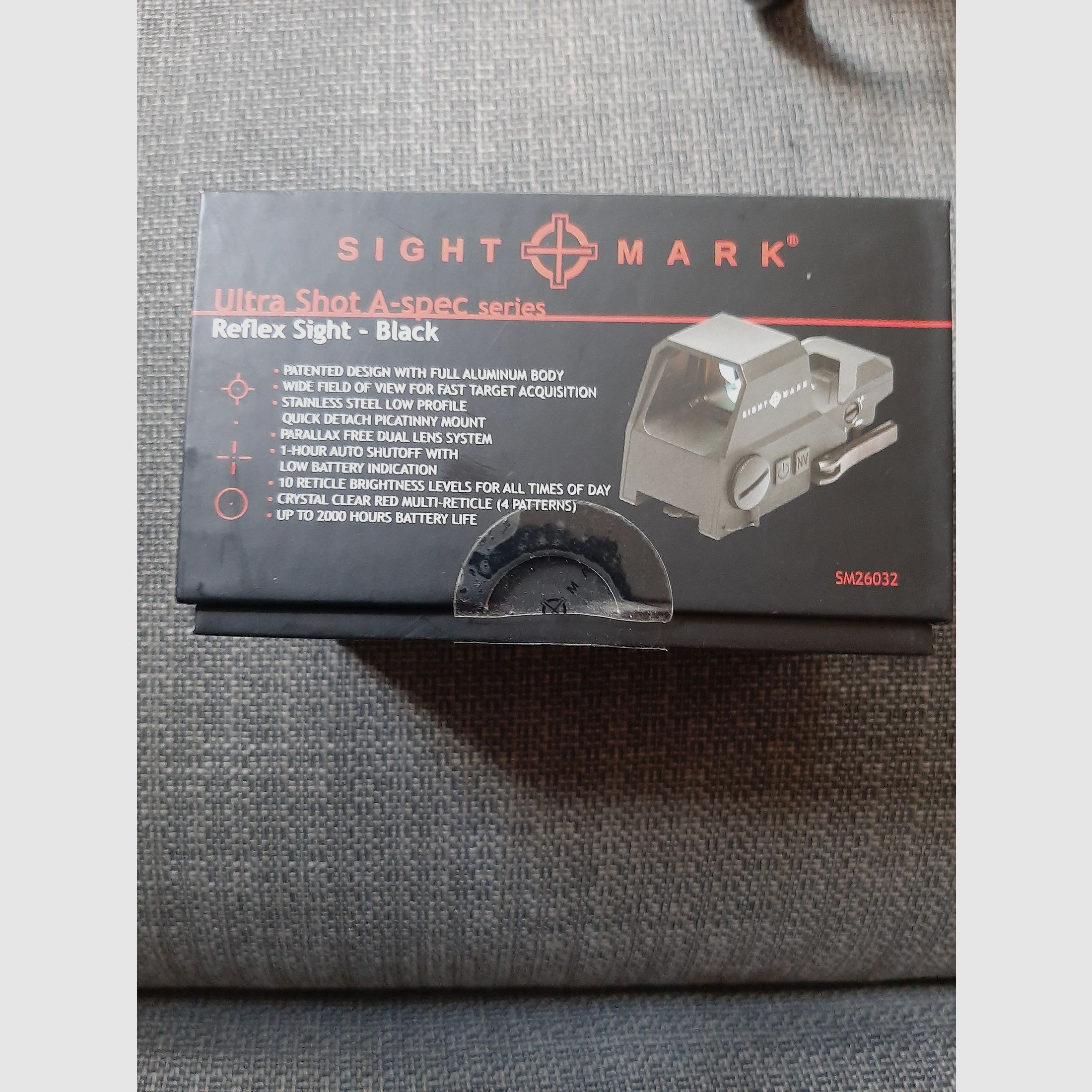 Sightmark ultra shot a-spec rotpunkt  + t3 magnifier 