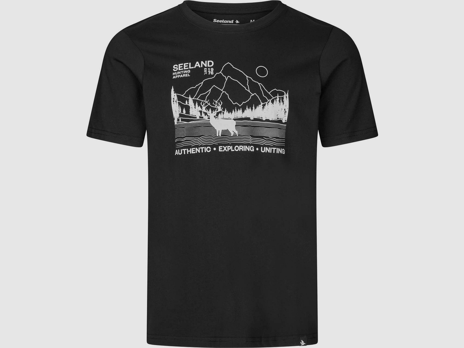 Seeland Territory T-Shirt Schwarz
