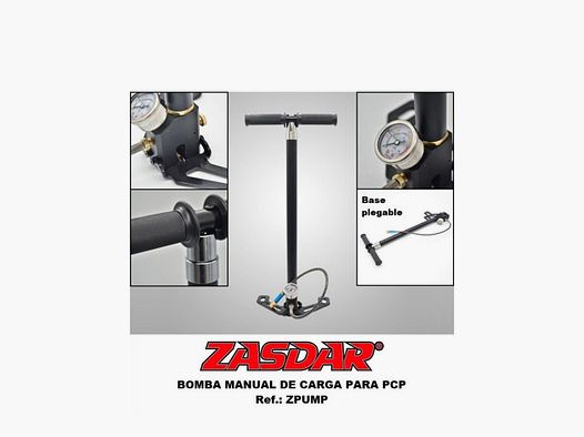 PCP Handpumpe Zasdar 3 Stufen 275 Bar