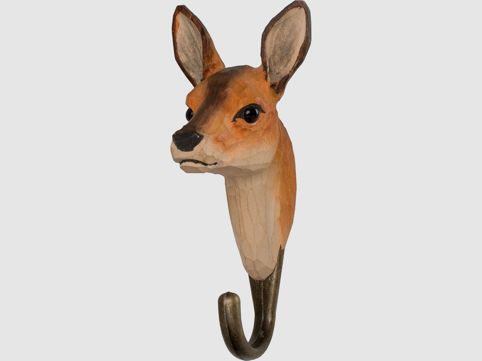 Gancio da parete cervo