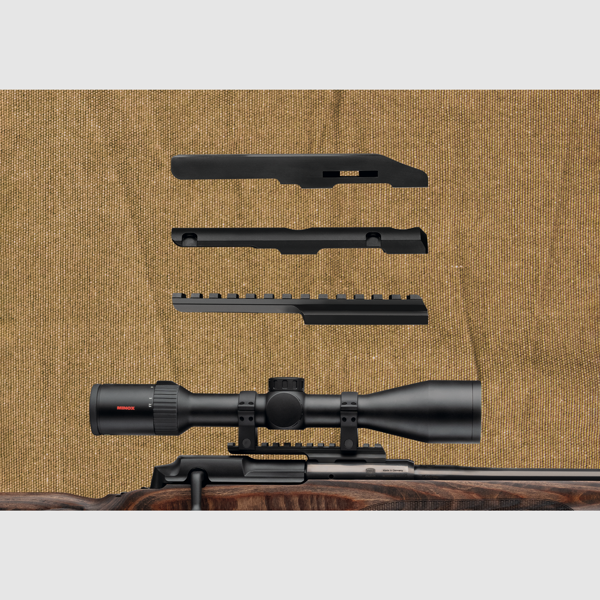 Mauser M25 Max .308 Win Geradezugrepetierbüchse Schichtholz-Lochschaft, Bild 8 von 12