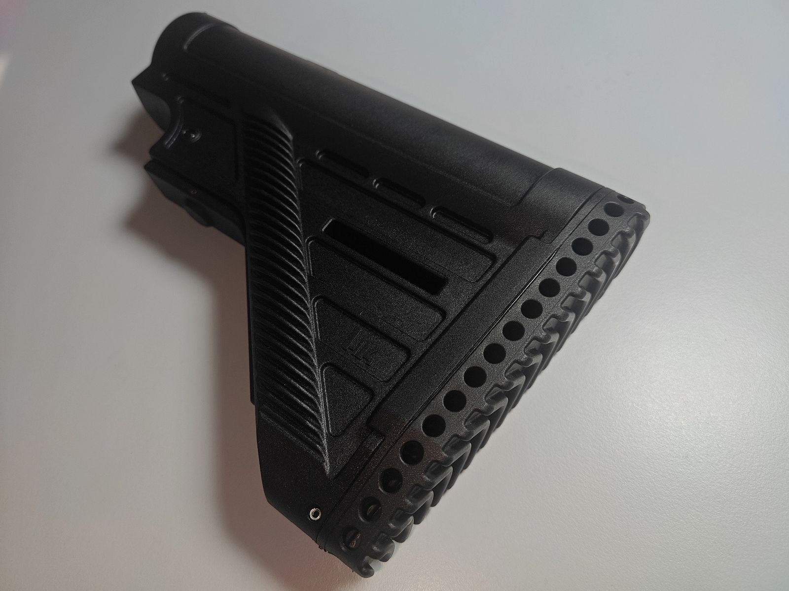 Heckler & Koch HK MR308 MR 308 shoulder stock buttstock Slim Line SlimLine en zwart