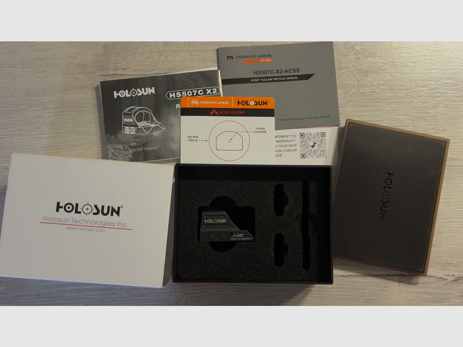 Holosun HS5007C X2 ACSS Vulcan (solo hoy 475€)