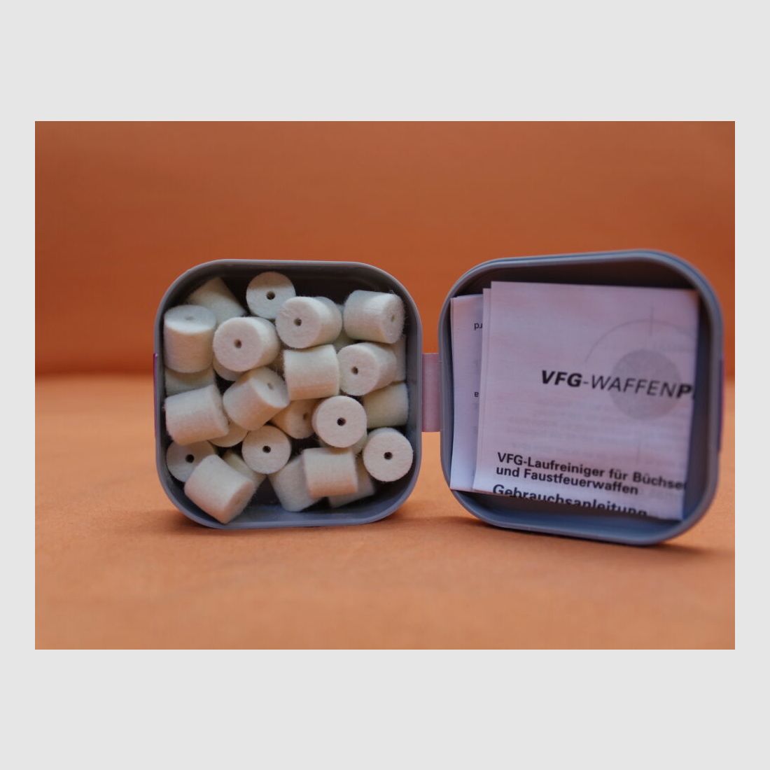 VFG. VFG-Trommelreiniger .44 (66852) 30 St. saugfähiger Spezialfilz