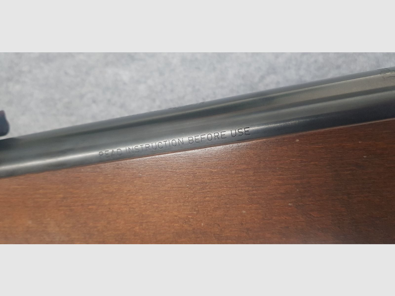 Mit Werbeblatt & Bedienungsanleitung !!! Seltenes aus Suhl Unterhebel Western Luftgewehr Haenel Mod. 580 im sehr guten Zustand