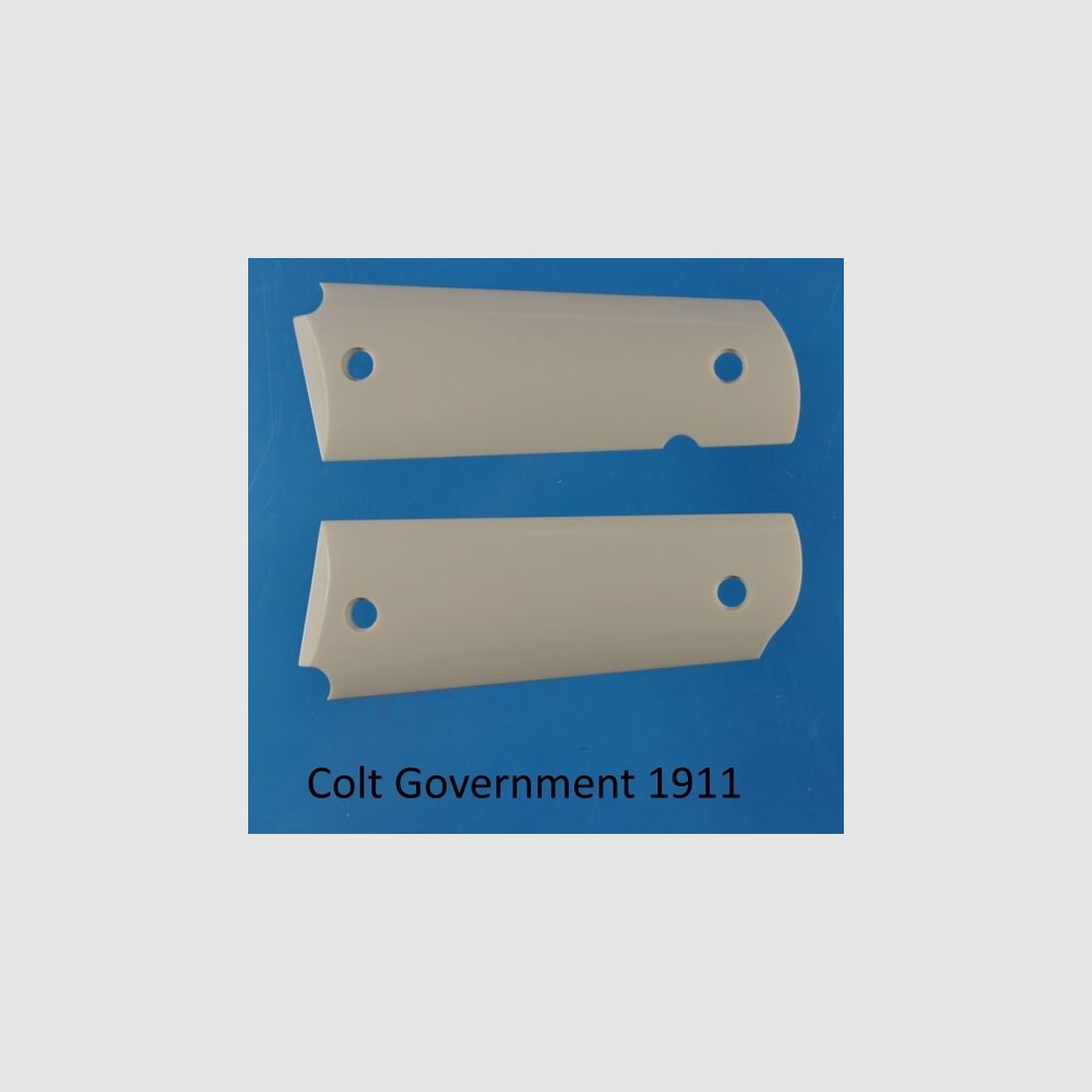 HOGUE Griffschalen aus synthetischem Elfenbein für Pistole Colt 1911A1 Government