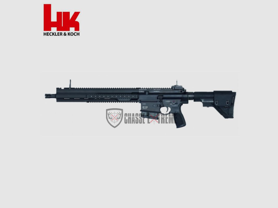 Büchse H&K MR308 A3 G28 Kal. 308 Win Schwarz 16,5"
