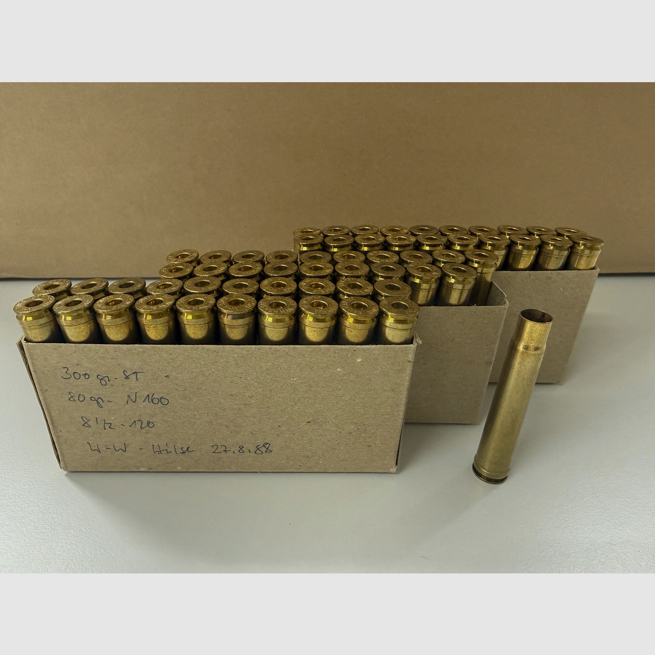.375 H&H - 60 als nieuw gebruikte cases uit één partij in de originele verpakking, afbeelding 3 van 5