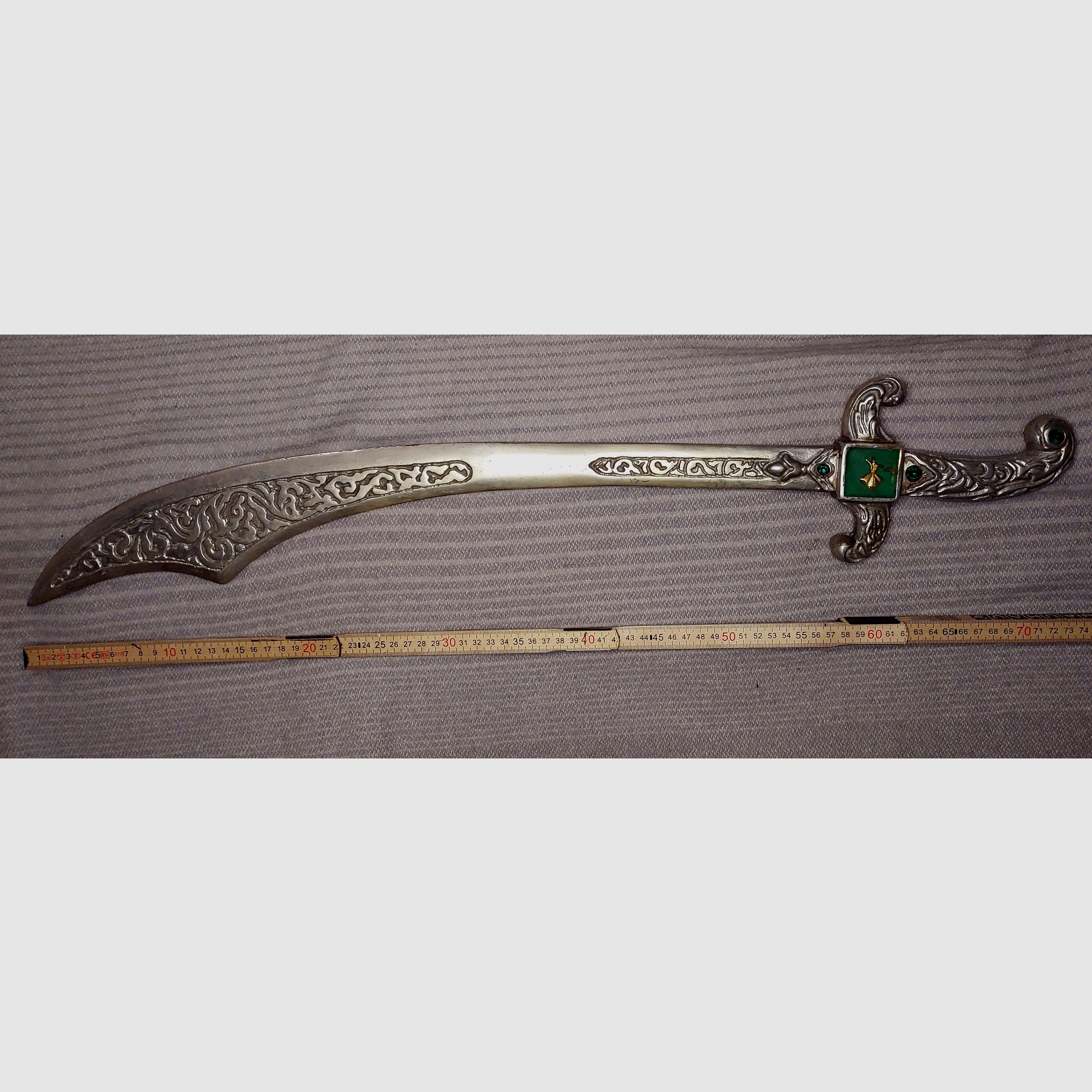 Sciabola decorativa orientale ca. 72 cm – scimitarra araba / shamshir