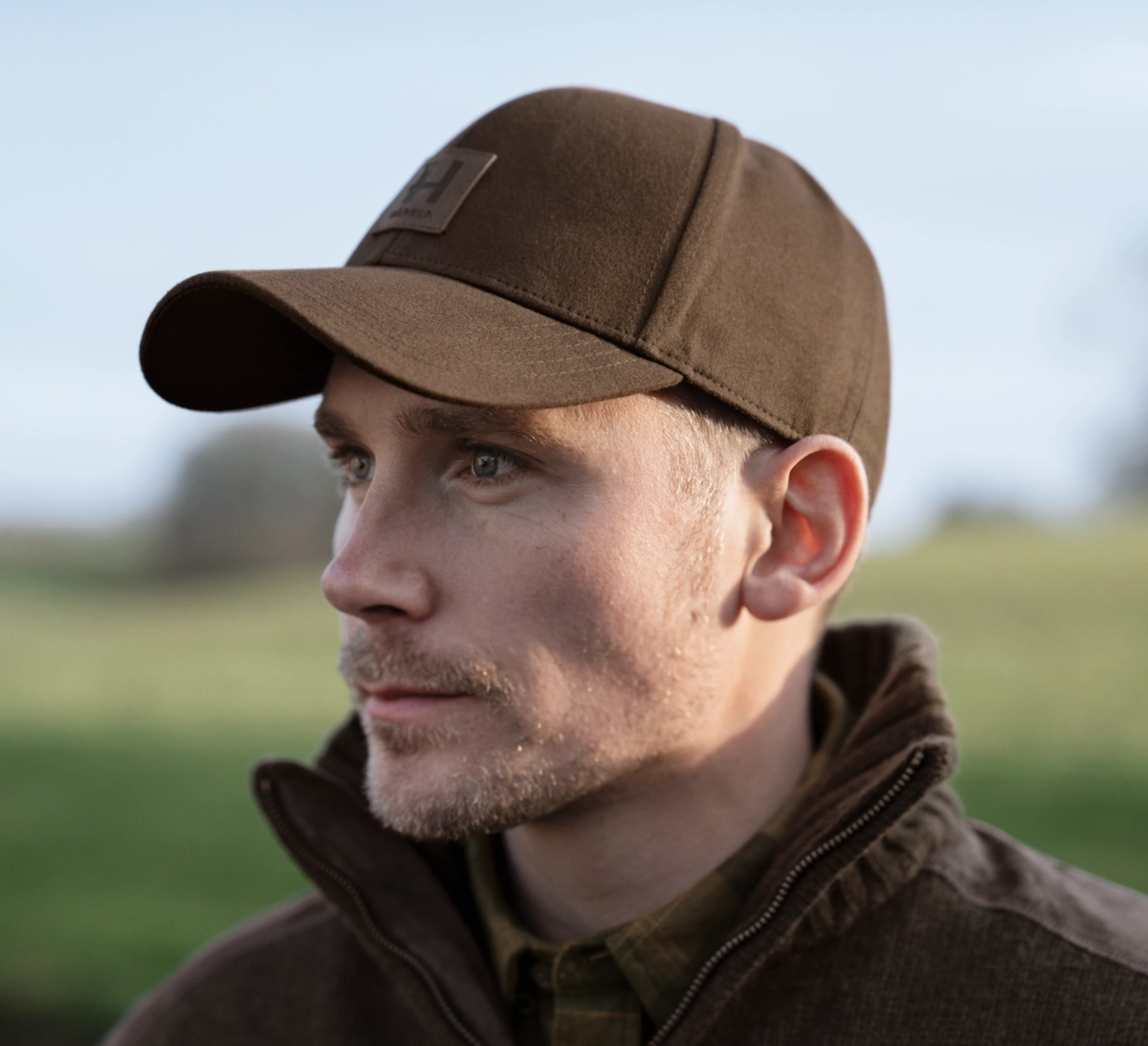 Casquette Härkila Berkshire – Dark Brown, image 2 sur 3