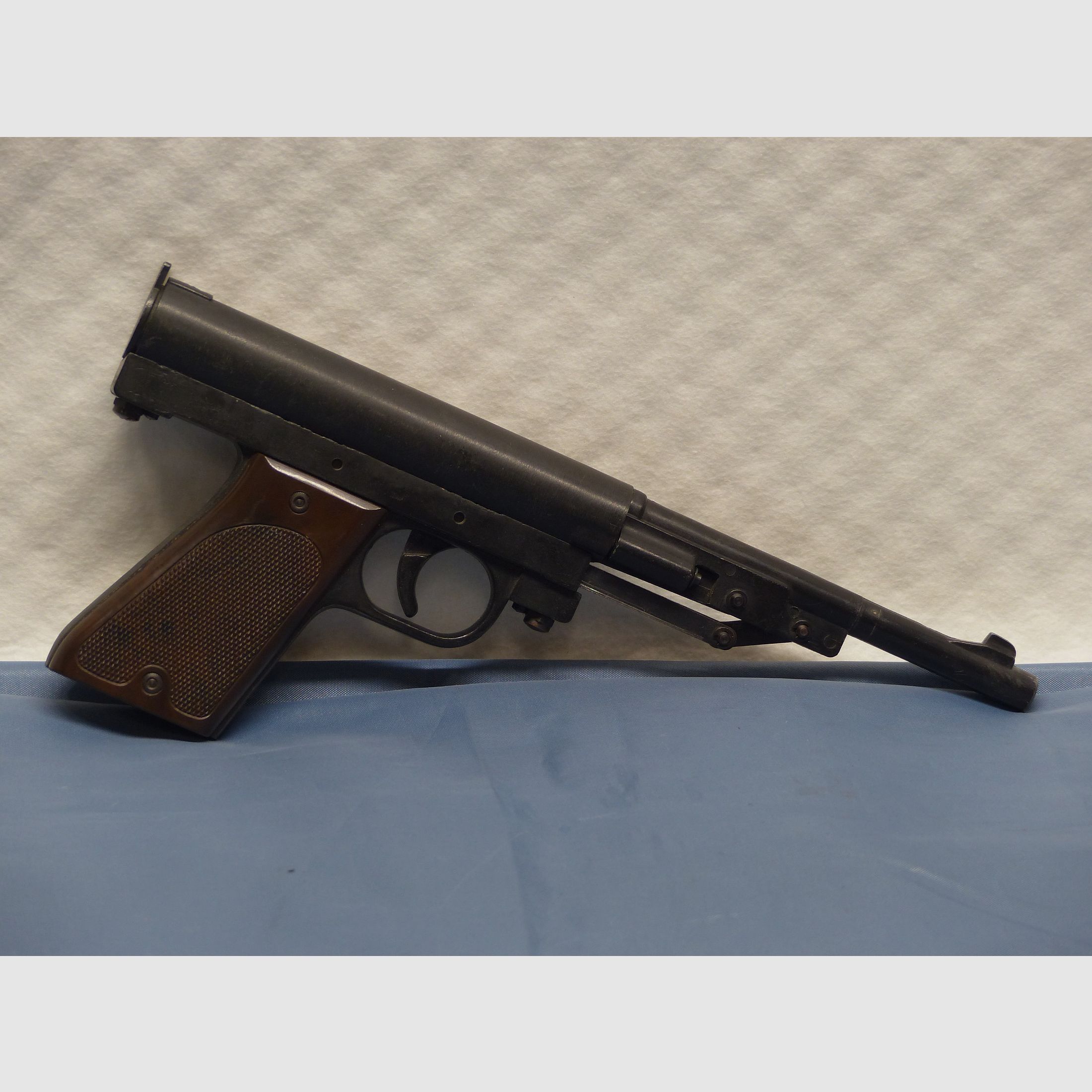 Lote 3x pistolas de aire Record Cal. 4,5/.177 Diabolo perno años 70 y 80, imagen 6 de 8