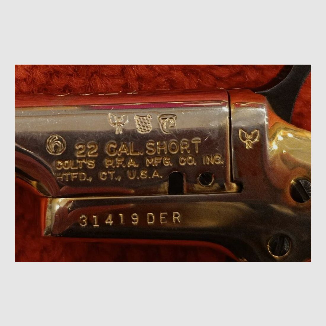 Colt Mod. Derringer Colt No. 4 Lord + Lady .22Short