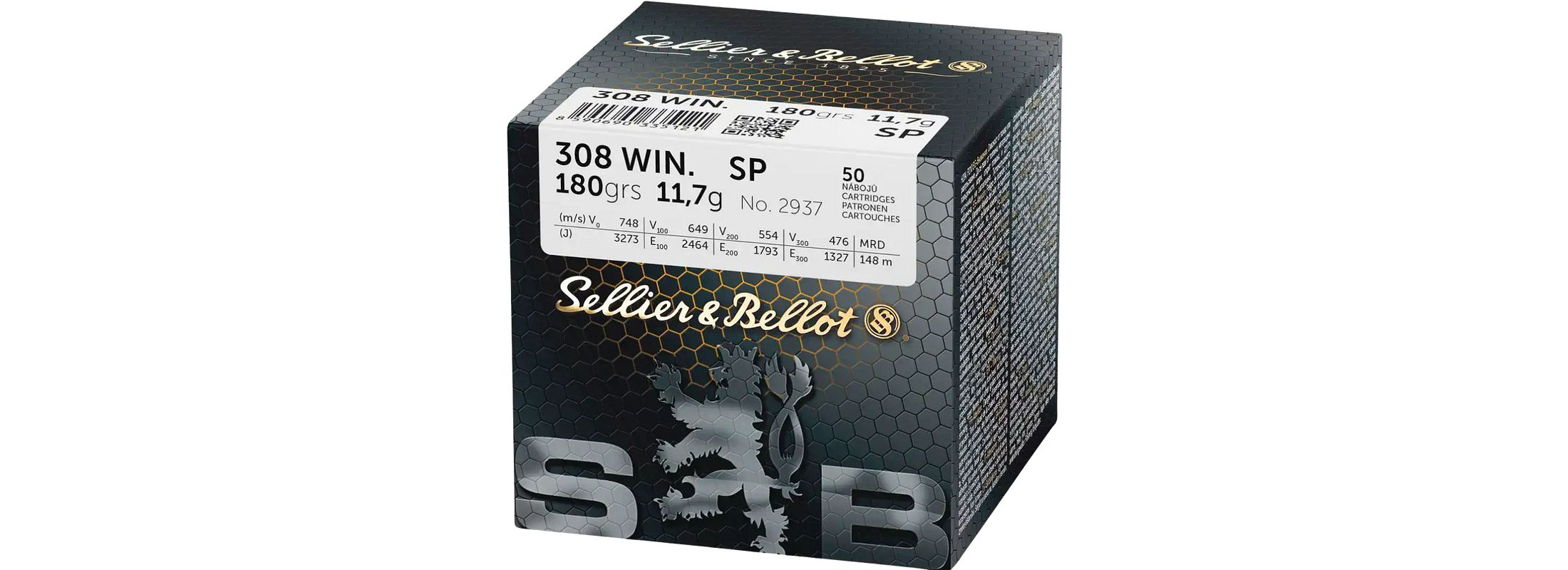 Sellier & Bellot .308 Win. Teilmantel 11,7g / 180 grs