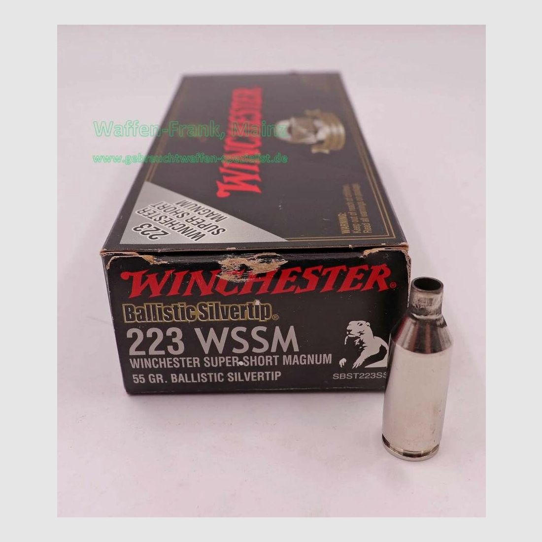 Winchester - EE. UU. Cartuchos de armas largas, usados