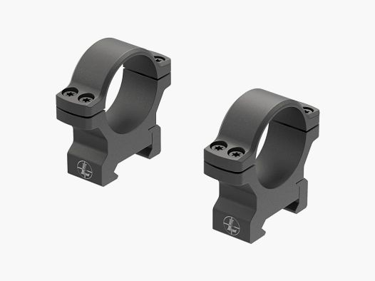 Leupold BackCountry Cross-Slot Montageringe 30 mm Medium – Picatinny/Weaver – Matt Schwarz