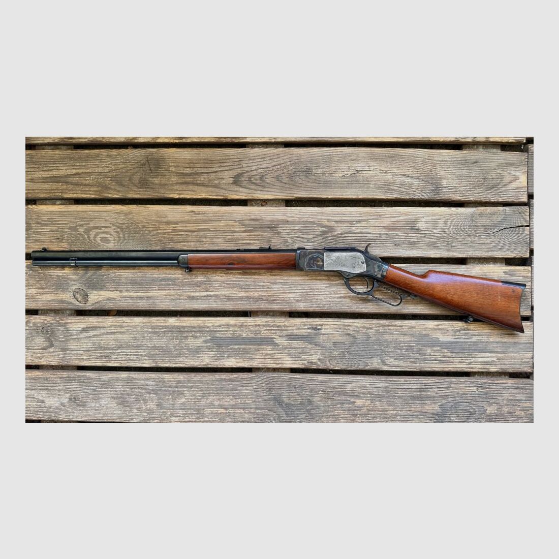 Uberti Western Rifle 1873 Octagonlauf .357Mag