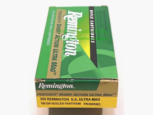 Remington - USA Büchsenpatronen Premier .300Rem S.A. Ultra Mag