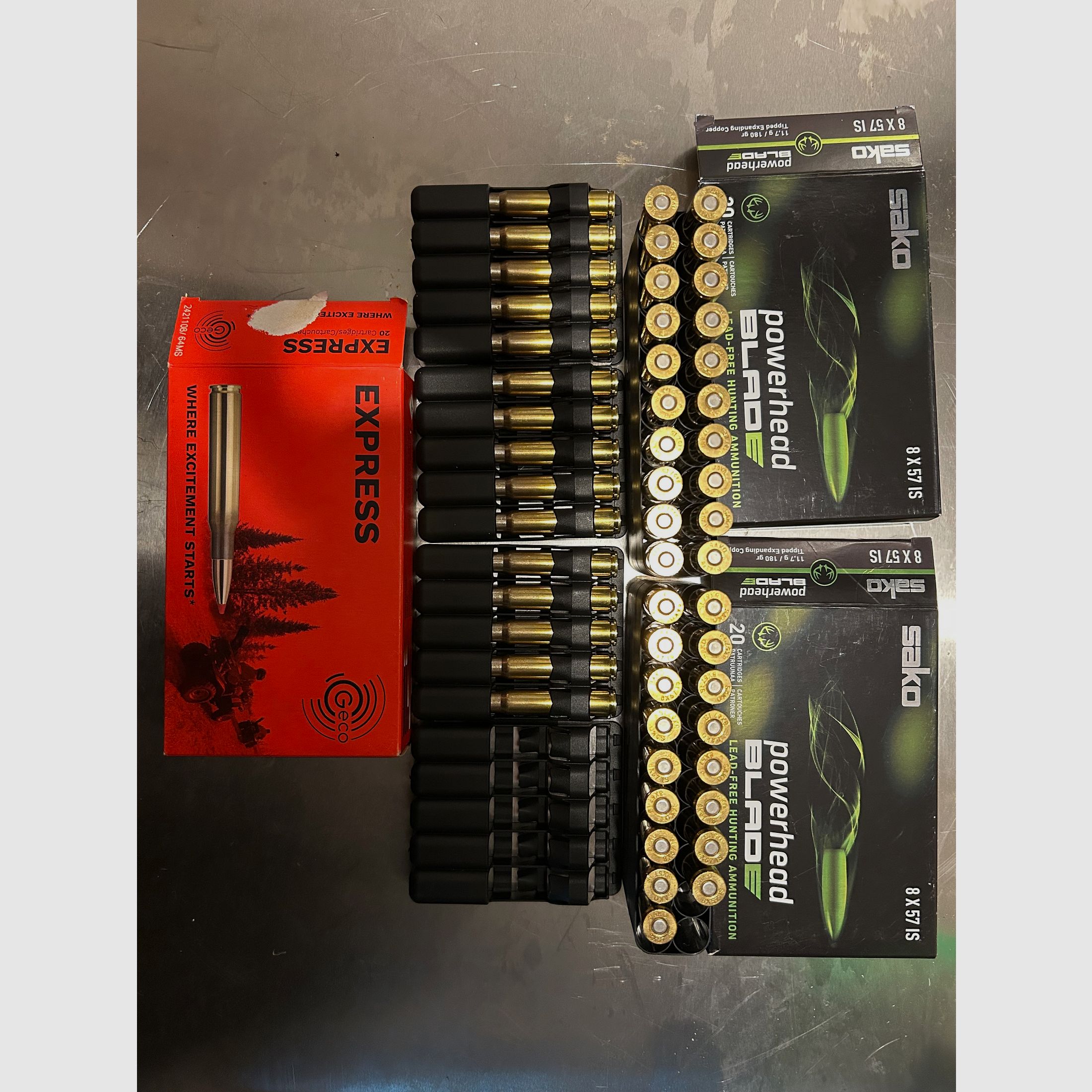 39 Schuss Sako Power Blade in 8x57 IS