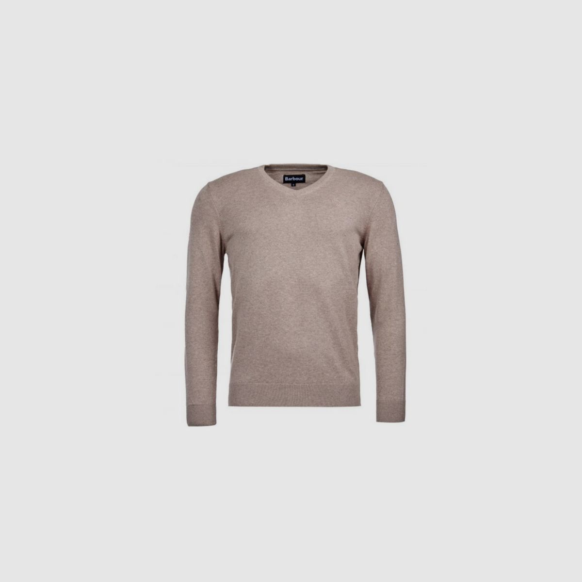 BARBOUR Pima Cotton V-Neck Pullover