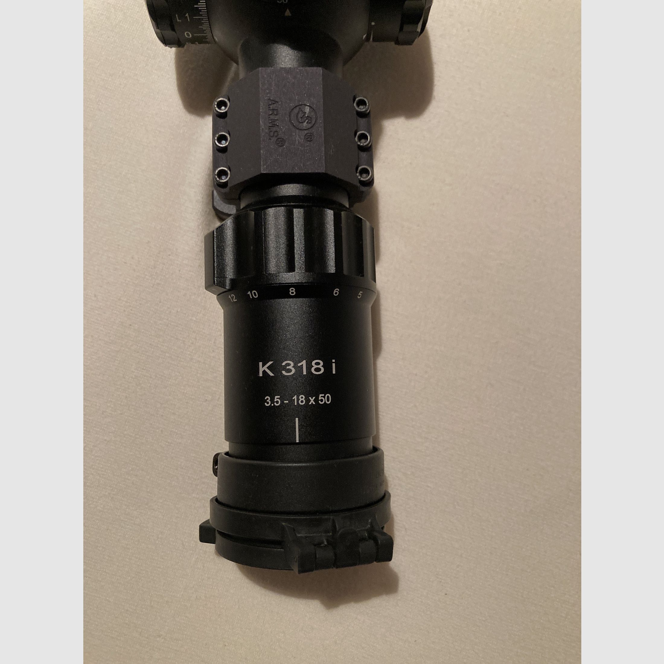 KAHLES K318I 3,5-18X50 TELESCOPIO Reticolo Tremor3