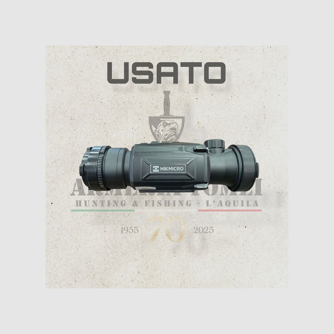 USED – THERMAL MONOCULAR – HIKMICRO – THUNDER TQ50CR 2.0 Lens 50mm, image 2 of 6