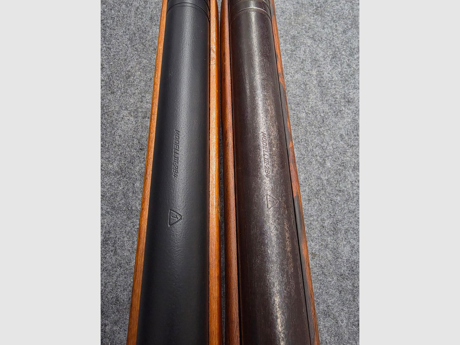 2 Stück im Konvolut zum Aufarbeiten Haenel Mod. III-284 III 284 Kal. 4,5mm Diabolo