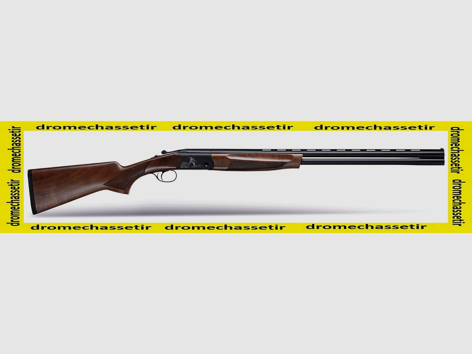 Bockdoppelflinte Huglu Eagle Kal. 20/76 Lauf 71 cm mit Ausziehern