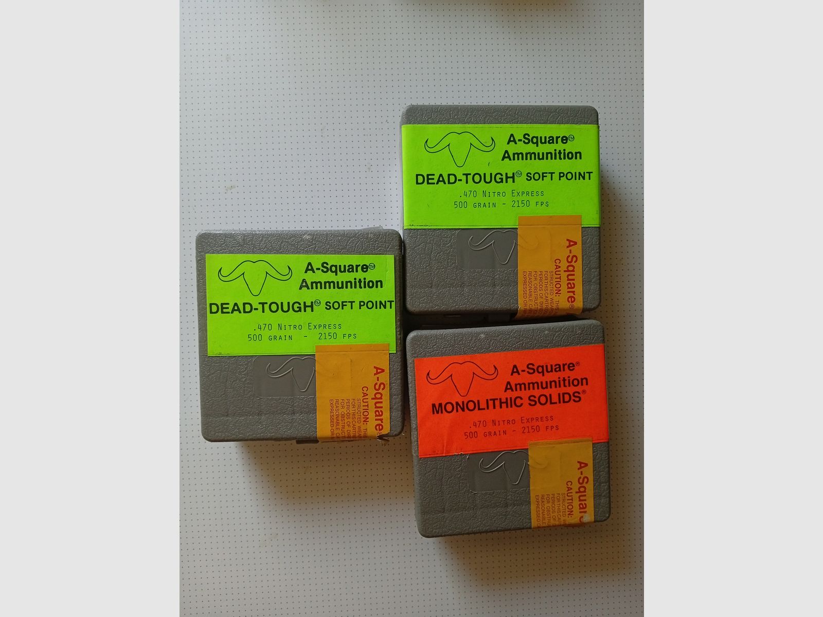 .470 Nitro Express cartouches