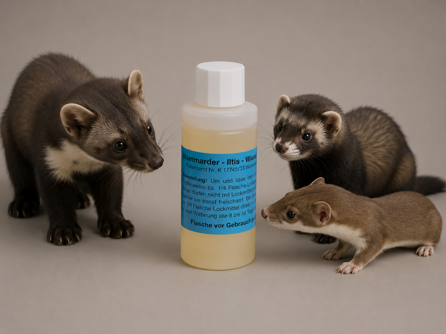 Stone marten, polecat, and weasel attractants, image 1 of 2