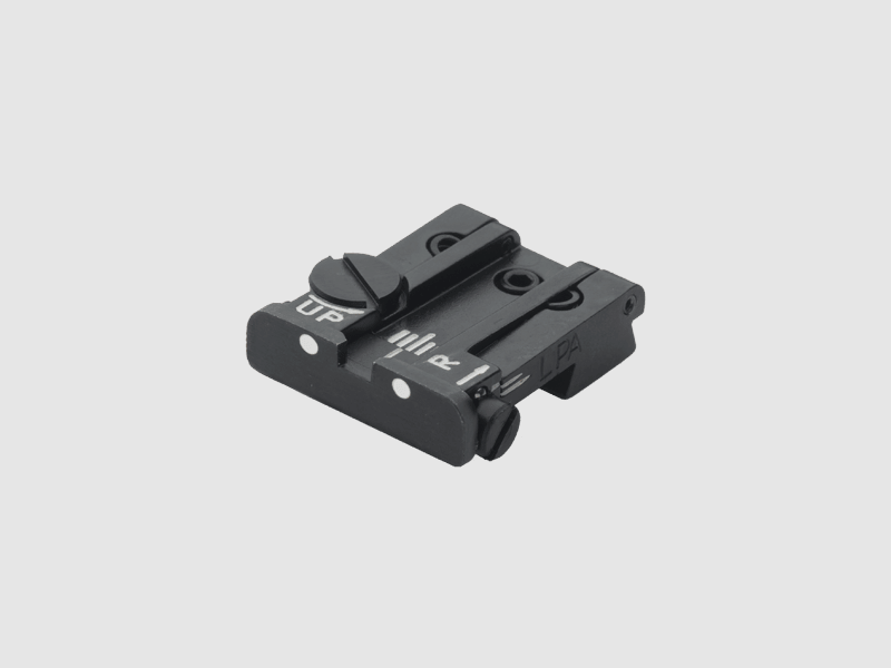 LPA Mikrometer-Visier TPU für CZ 75 (alte Ausf.), 2-Punkte ohne Korn