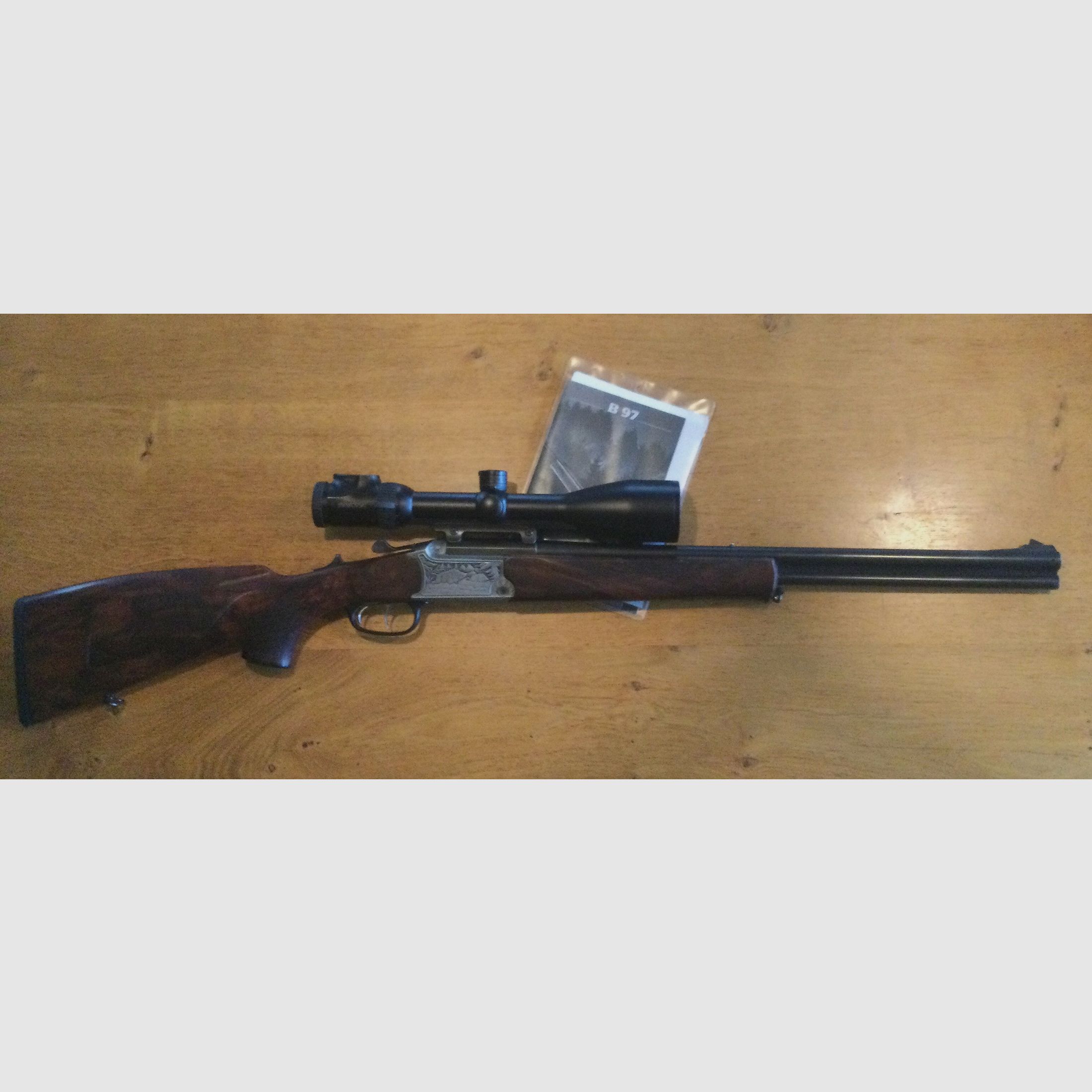 Blaser 97 Bergstutzen 6.5x57 R. 8x57 IS links