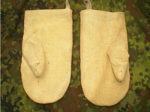 Handschuhe für die Artillerie oder MG Schützen 1.oder 2. Weltkrieg