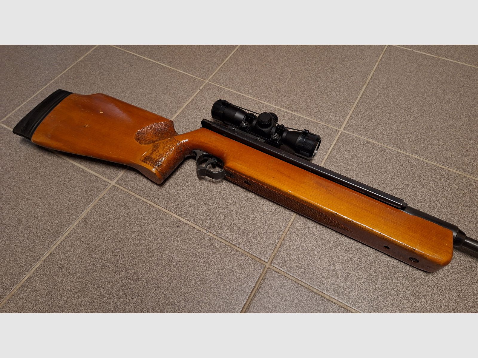 Haenel Suhl Modell 312 Seitenspanner con Z.F.