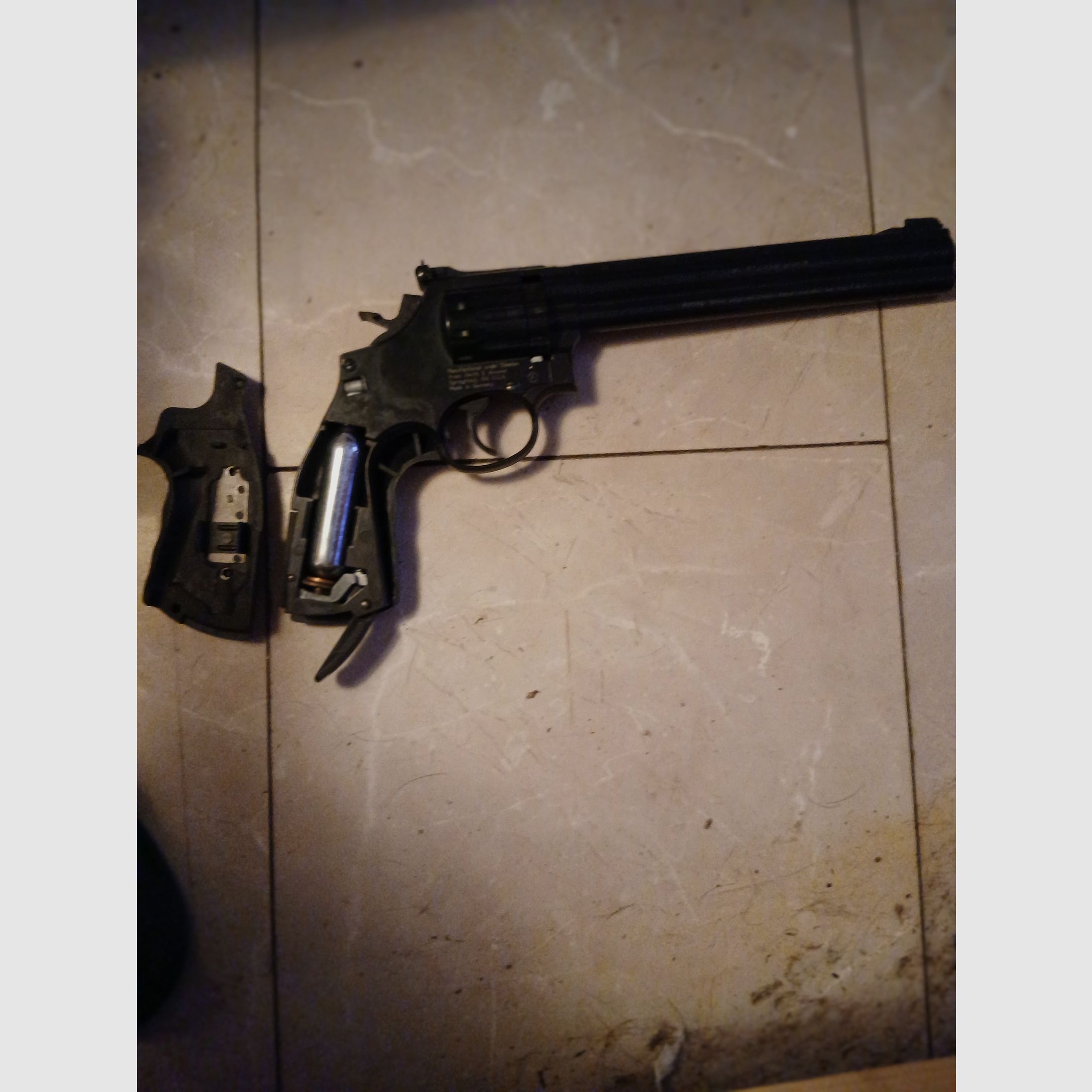 Pistolet à gaz Smith & Wesson, 4,5 mm Diabolo, similaire à Dirty Harry