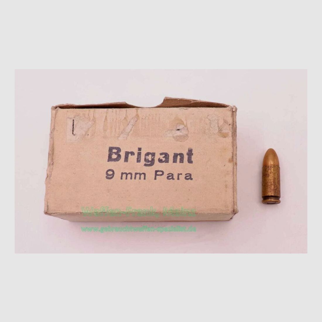 Marca de protección Brigant de munición para pistolas Frank 9mm Luger/Parabellum/9x19, imagen 1 de 2