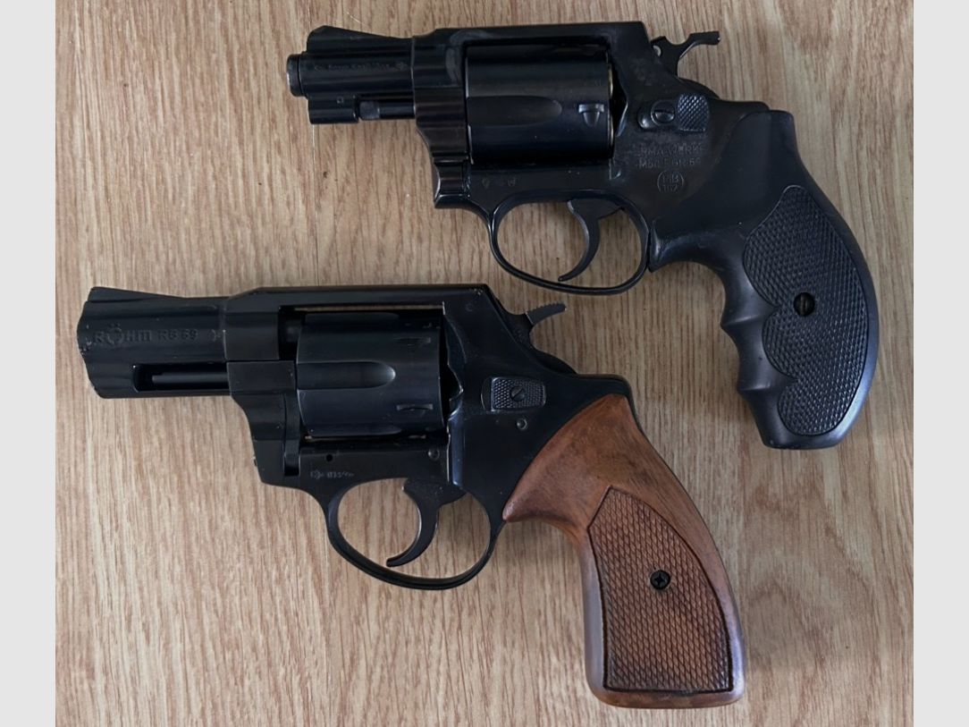 SRS-arma da collezione: RÖHM RG 69 9mmR leggendaria PTB 275 (quella con il tamburo in acciaio forato al centro)