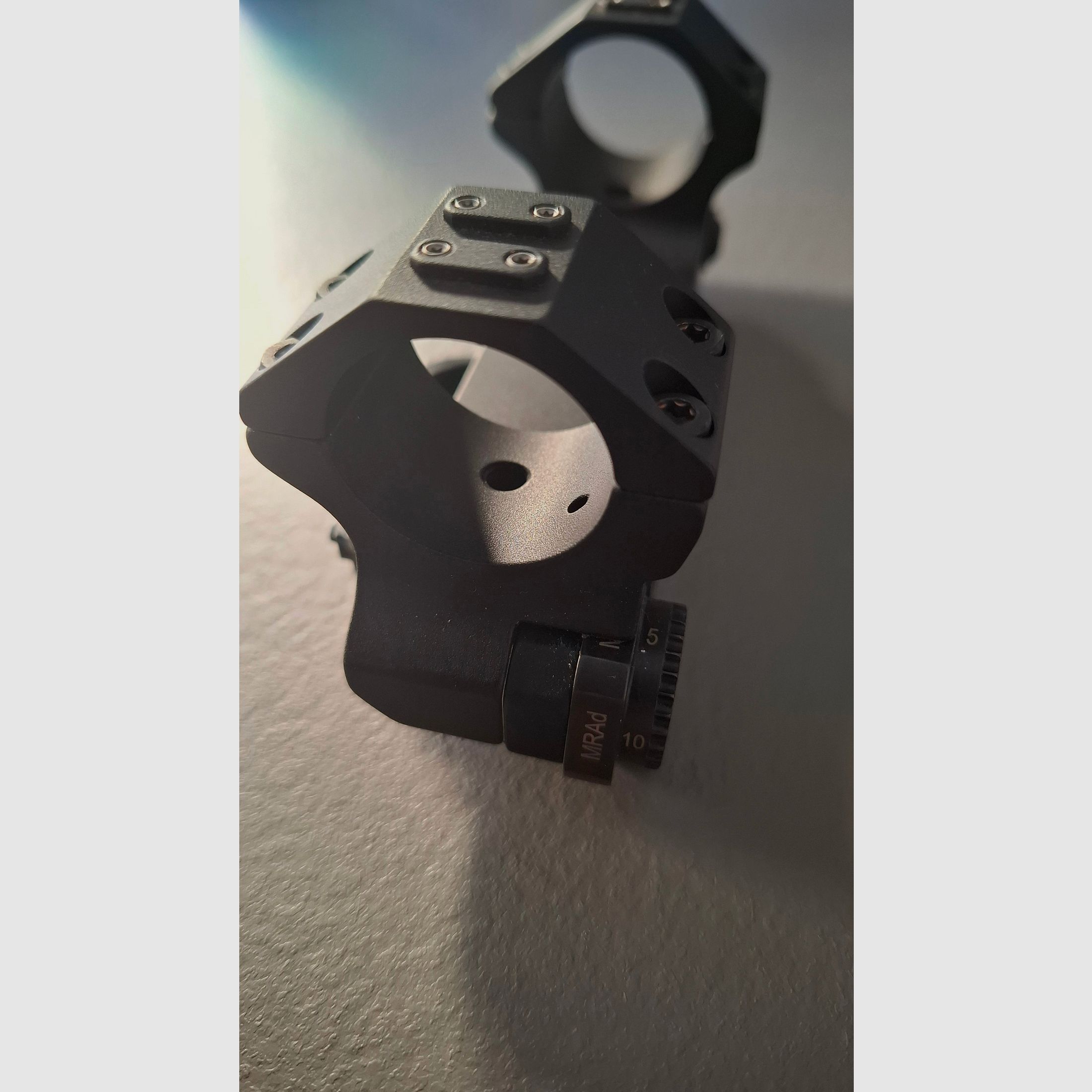 ERATAC Blockmontage mit Schnellspannhebel Ø 30 mm mit einstell. Vorneigung 