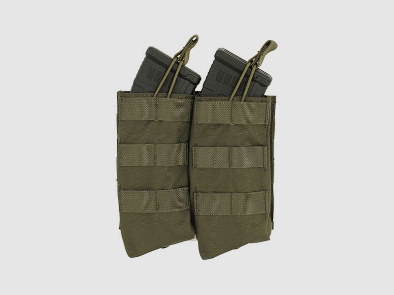 Open Top Double 7.62x39 AK Mag Pouch - Olive [8FIELDS]