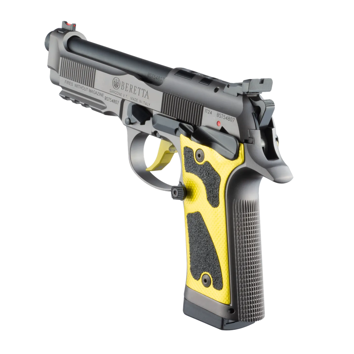 Beretta 92X Performance Dark Series YELLOW Optic Ready – 9x19mm, zdjęcie 2 z 7