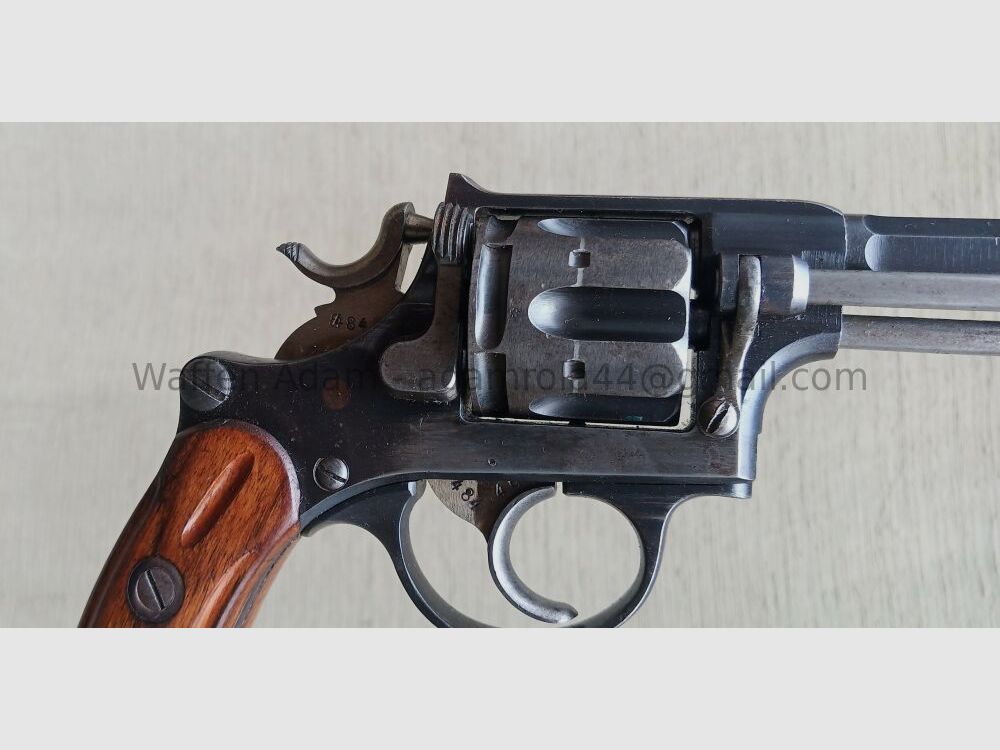 W+F, Eidgenössische Waffenfabrik Bern Revolver 1882 Schweizer Armee