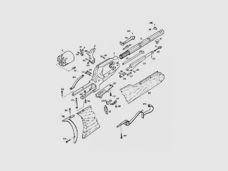 Carabina revólver 1858 «Target Carabine» calibre .44 0120, imagen 1 de 2