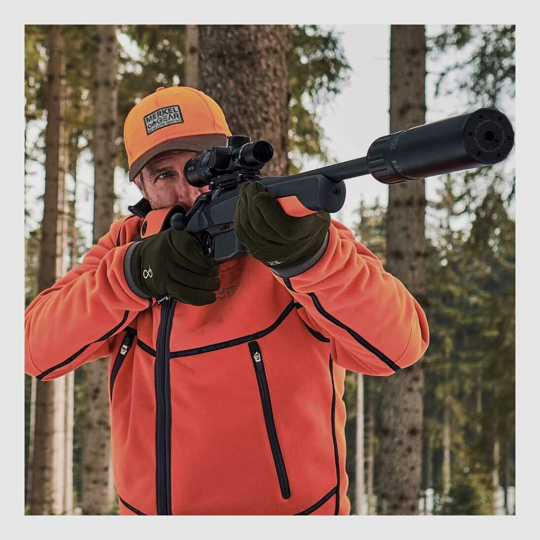 Merkel silencer HLX suppressor - caliber: 5.6 - 7.62 mm
