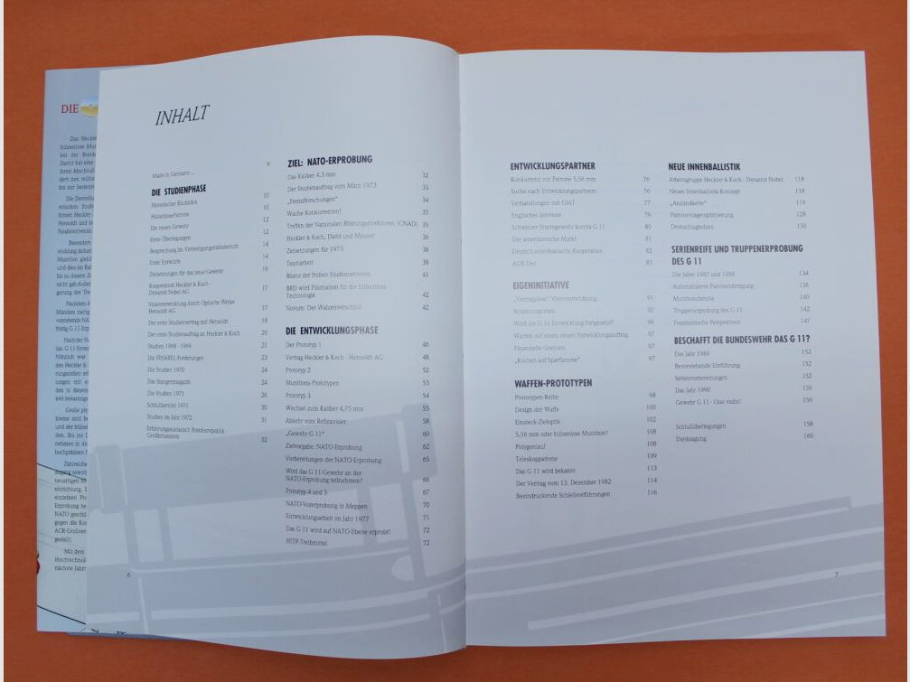 Journal Verlag Schwend @Specialist Book: The G11 Story (Wolfgang Seel) Original Edition of the 1st Edition 1993