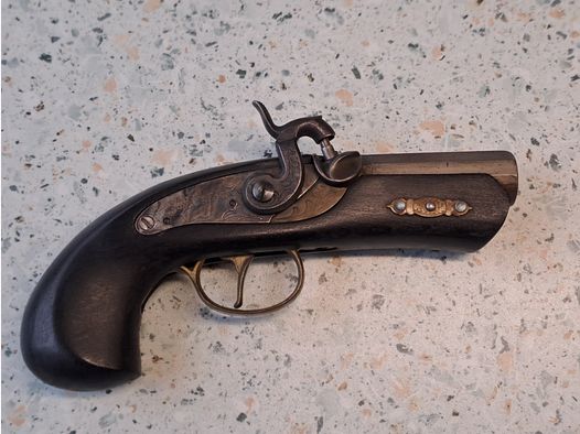 Philadelphia Derringer Dikar .45 w tym oryginalny certyfikat próbny