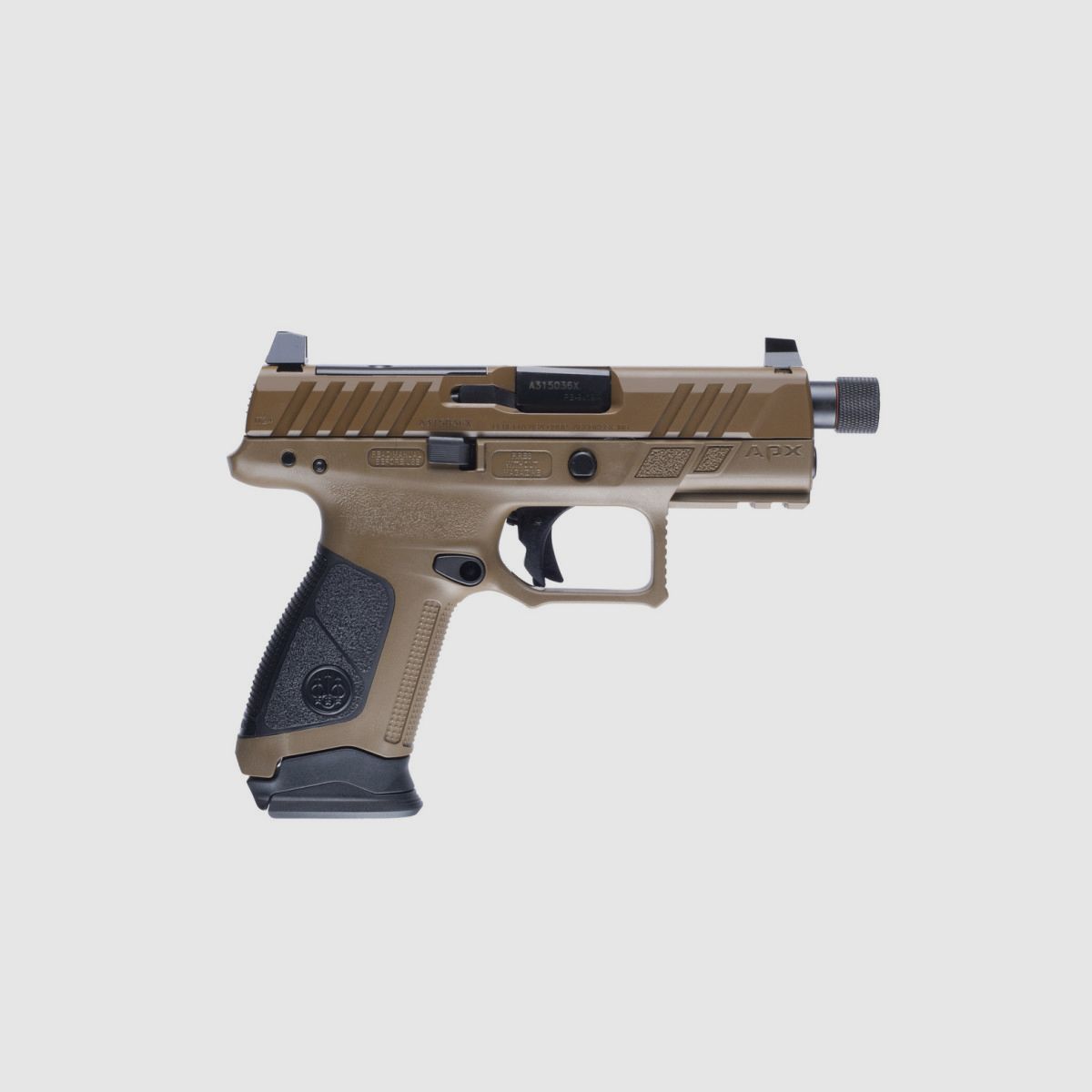 PIST BERE APX A1 COMPACT TACTICAL FDE 9 PARA 2X17+1X15