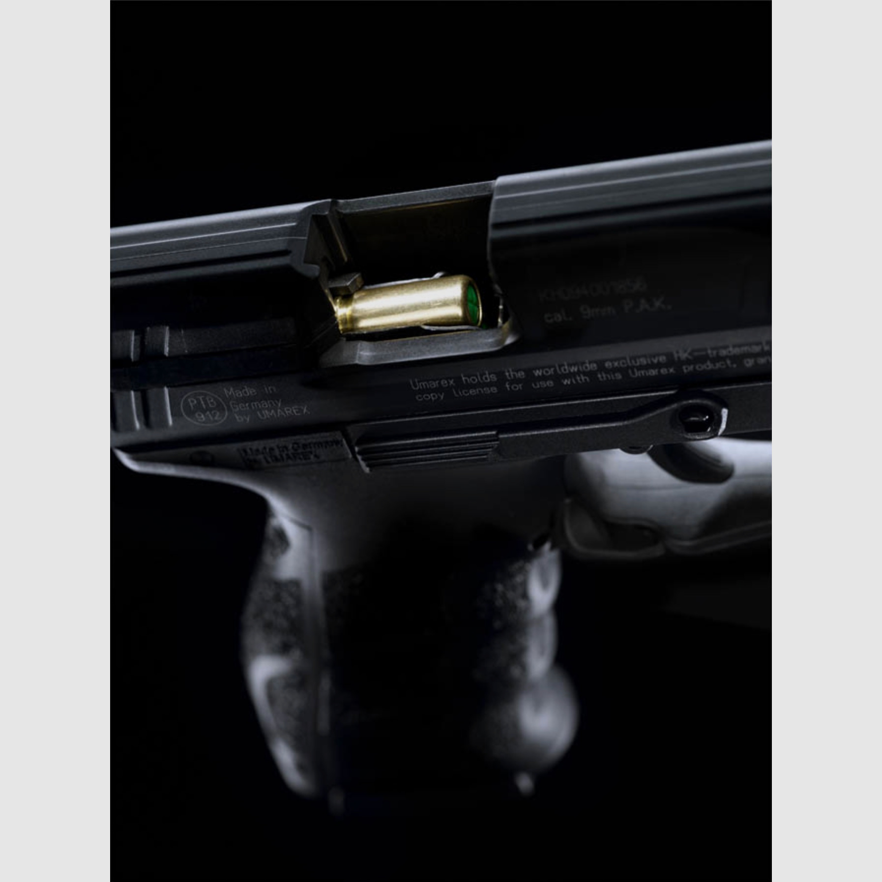 Umarex 302.02.00 Heckler & Koch P30 9 mm P.A.K. Zwart Schreckschusswapen Pyro